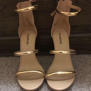 bebe Berdine Ankle-Strap Dress Sandals